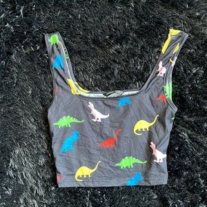 Shein Dinosaur Tank Top